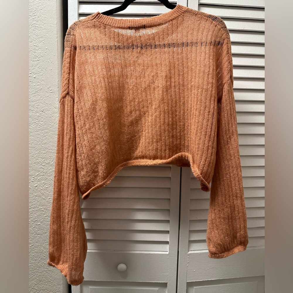 Open knit top - Picture 2 of 3